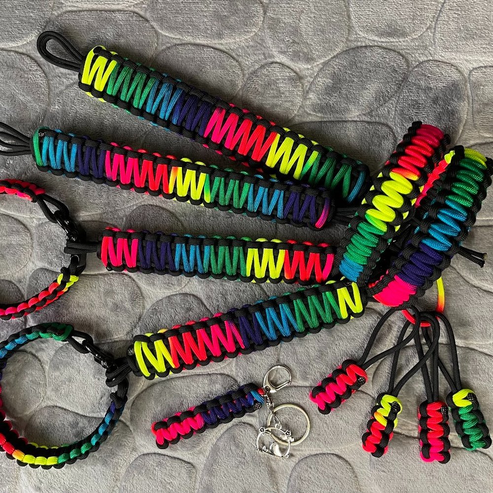 Brand New Handmade 550 Paracord Grab Handle Set for use in a Wrangler!